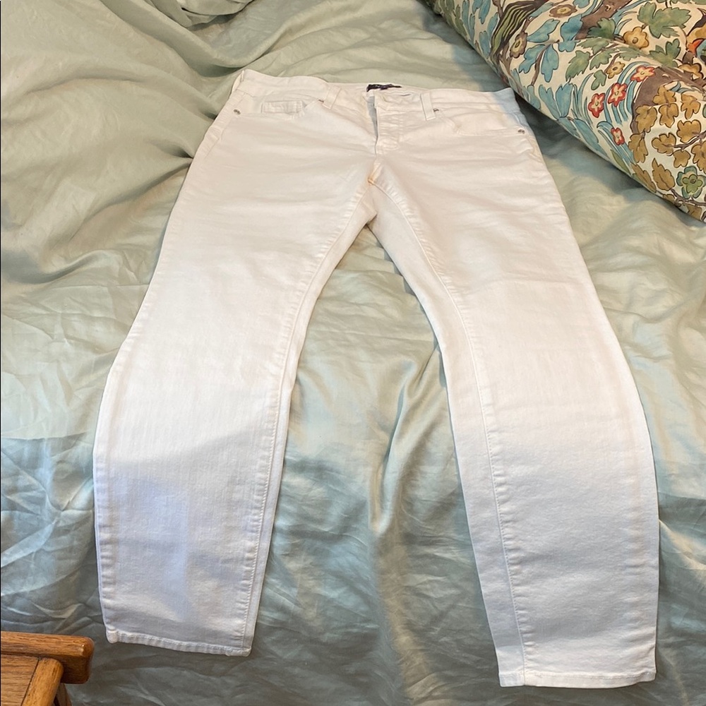 Nydj White Jeans